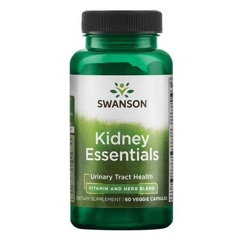 Swanson Kidney Essentials na Wsparcie Układu Moczowego 60 Kapsułek