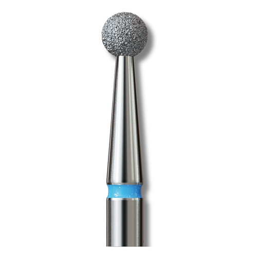 IQ Nails Diamentowy Frez do Paznokci w Kształcie Kuli Średnio Drobny 2,5mm 001.524.025 1 Sztuka