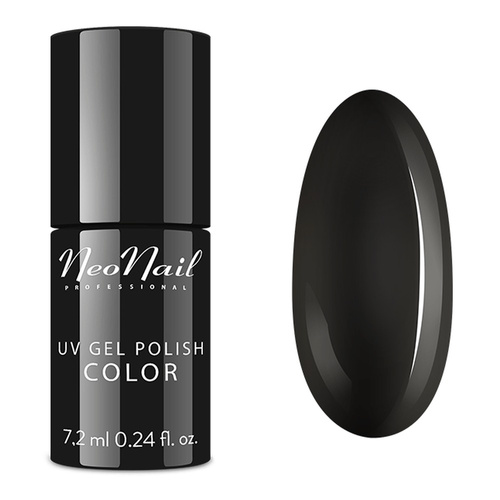 NeoNail Lakier Hybrydowy Żel UV/LED Pure Black 7,2ml