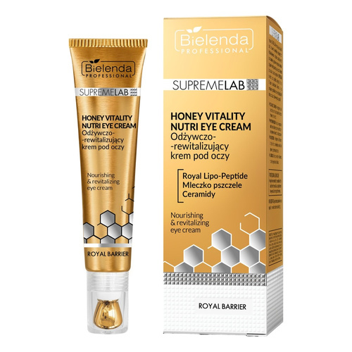Bielenda Professional Royal Barrier Honey Vitality Odżywczo-Rewitalizujący Krem pod Oczy 15ml