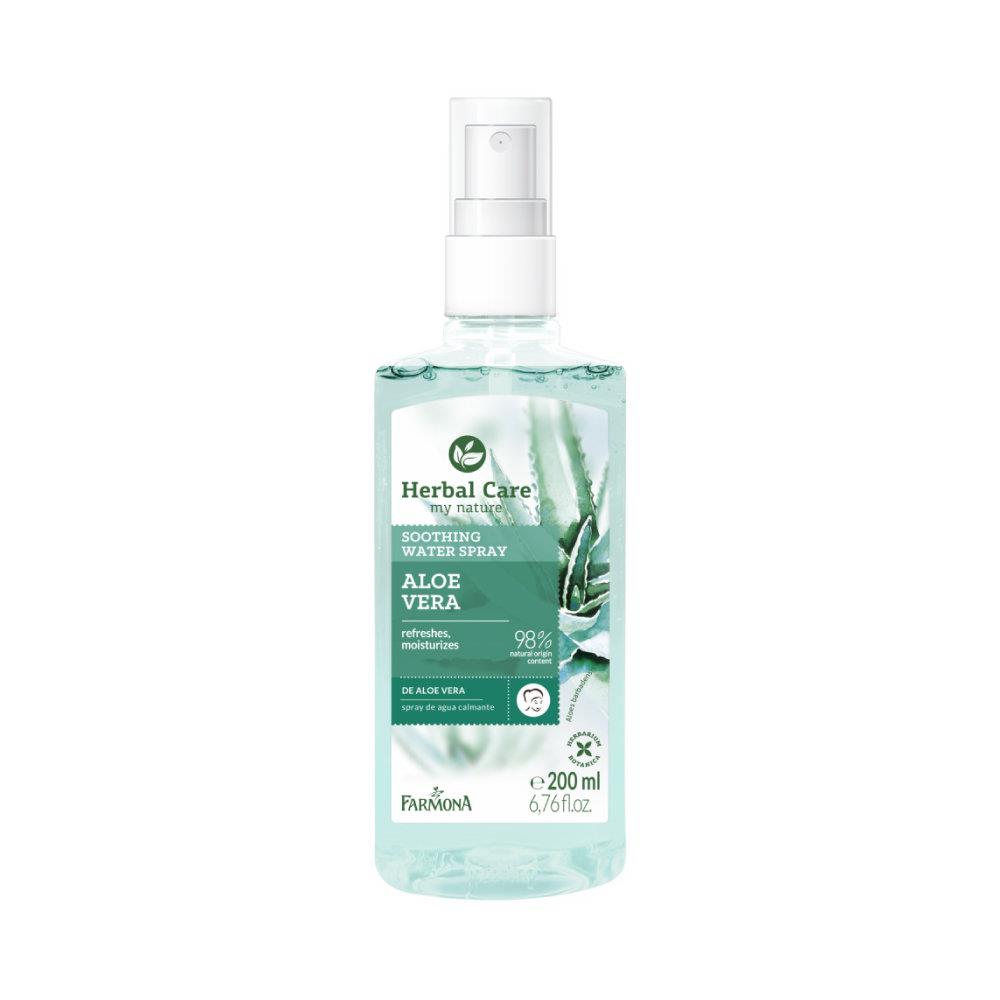 Herbal Care Aloe Vera Łagodzący i Nawilżający Spray Wodny 200ml