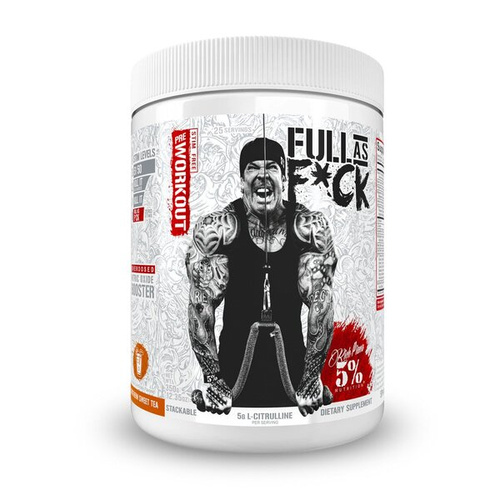 5% Nutrition Full As F*ck Legendary Series Przedtreningowy Booster Tlenku Azotu Na Pompę Mięśniową 350g