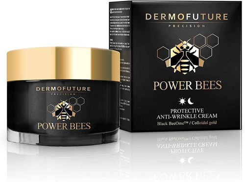 Dermofuture Power Bees Protective Anti-Wrinkle Face Cream for all Skin Tpes Requiring Regeneration Day and Night 50ml