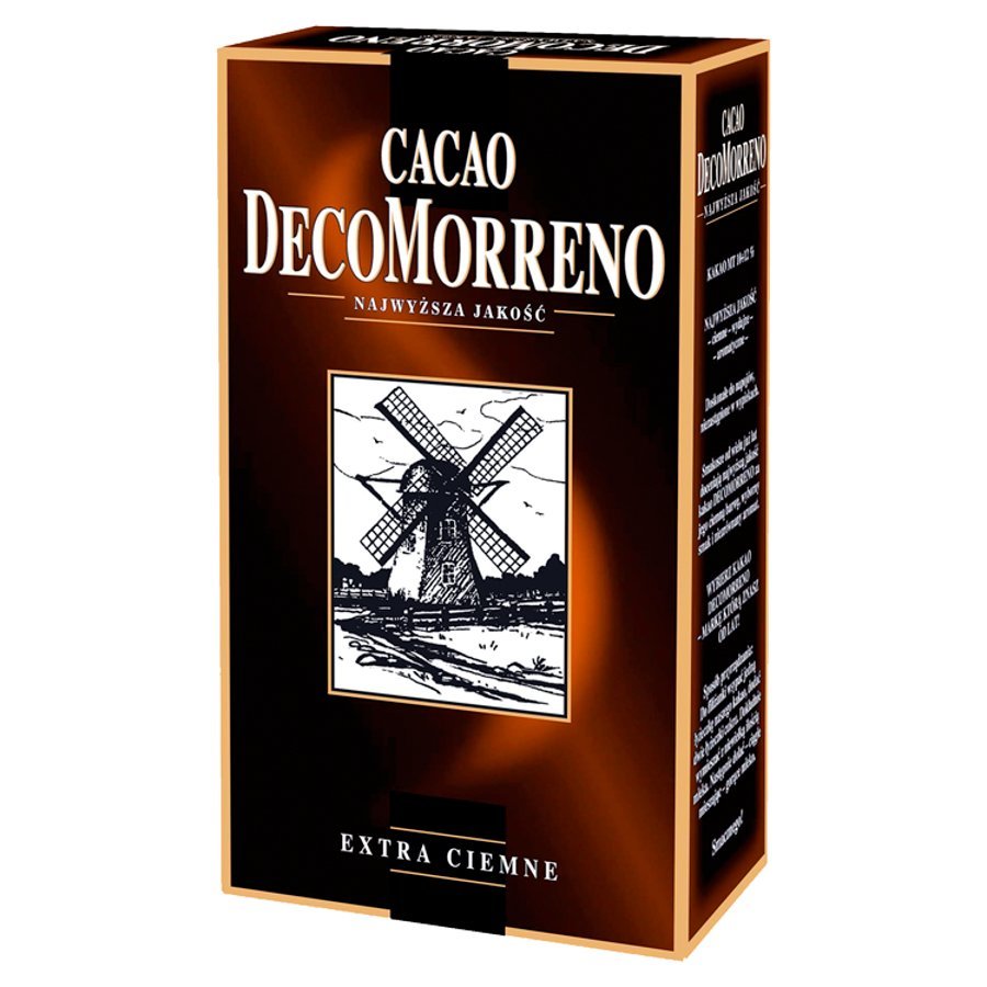 DecoMorreno Extra Dark Cocoa with Low Fat Content 80g