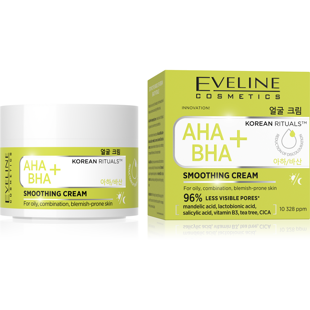Eveline Korean Rituals AHA BHA+ Smoothing Cream 50ml