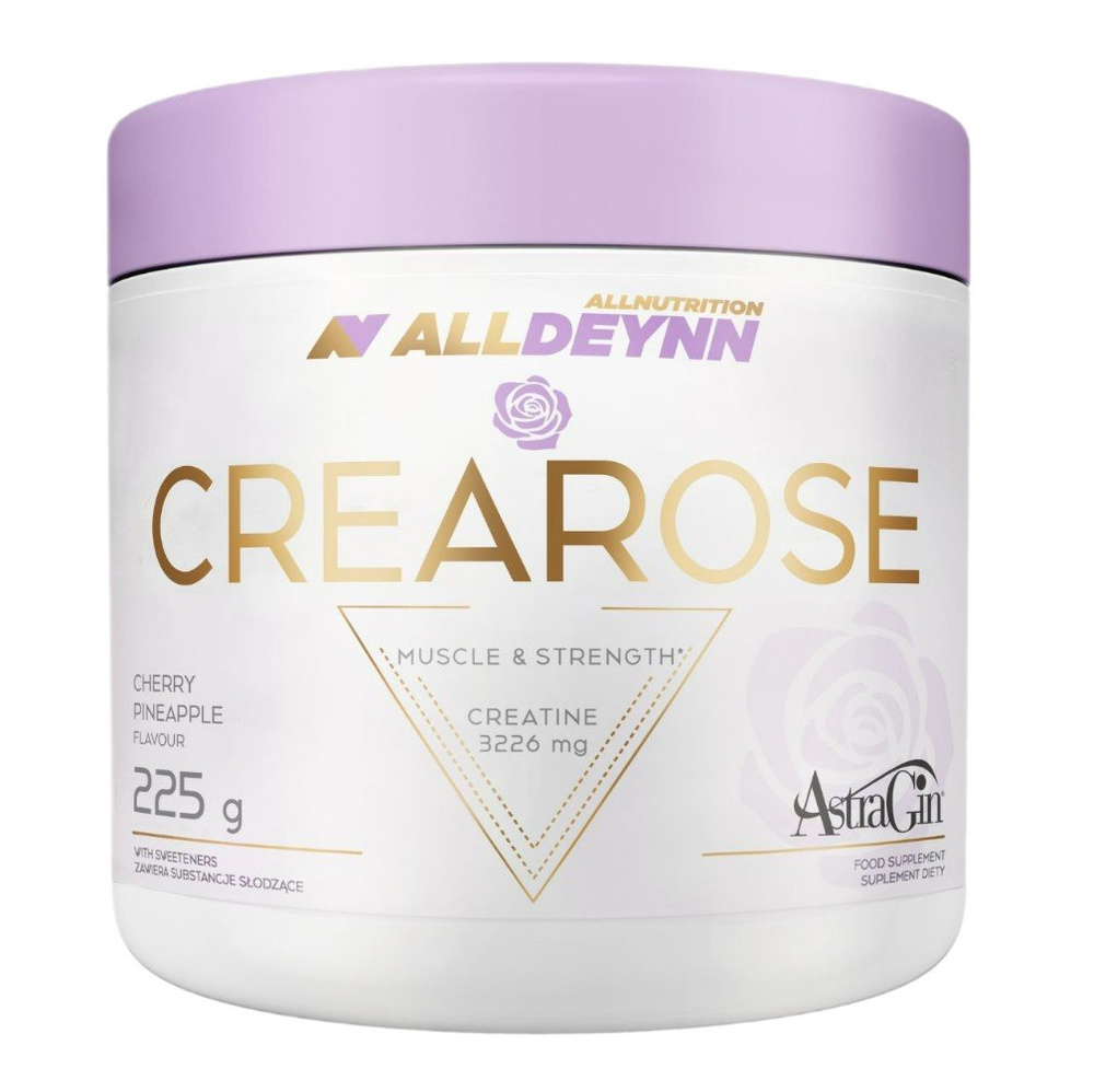 Allnutrition AllDeynn Crearose Creatine for Women for Performance Cherry Pineapple 225g