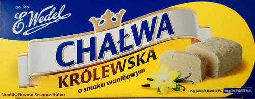 E. Wedel Halwa Vanilla 250g