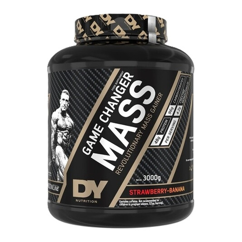 Dorian Yates Game Changer Mass Gainer, Strawberry-Banana 3000g