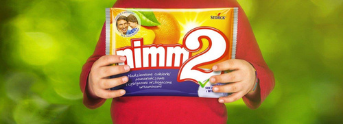 Nimm2 Nadziewane Cukierki Owocowe Wzbogacone Witaminami 90g