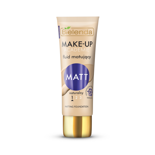 Bielenda Make Up Academie Matting Fluid Foundation 01 Natural 30g