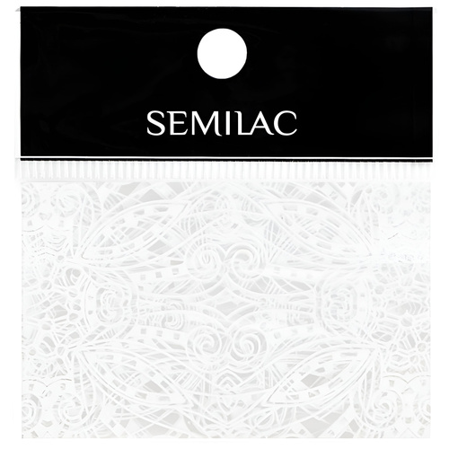 Semilac Nail Transfer Foil White Lace 15