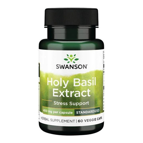 Swanson Holy Basil Extract, 400mg - 60 vcaps