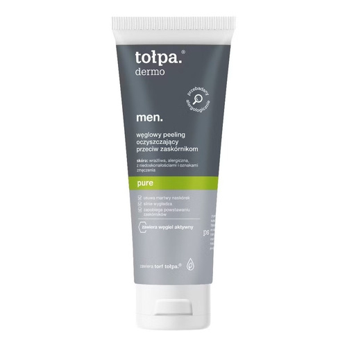 Tołpa Dermo Men Carbon Cleansing Peeling Against Blackheads 100ml