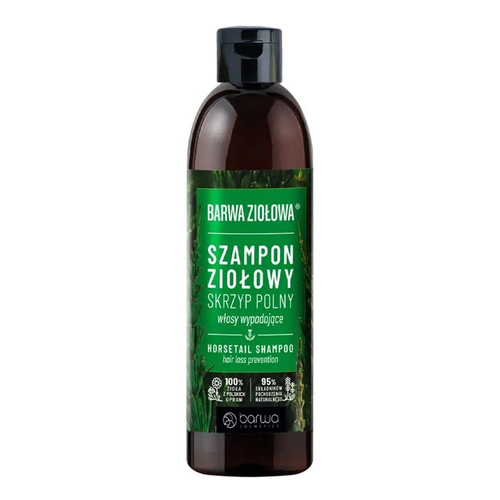 Barwa Ziołowa Odbudowujący Szampon Skrzyp Polny dla Włosów Wypadających 250ml
