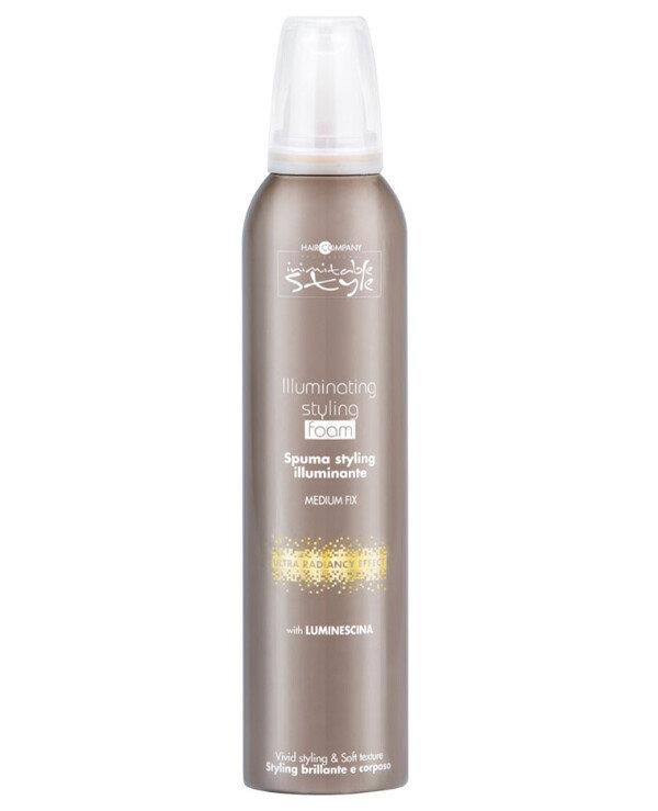 Hair Company Professional Illuminating Foam Średnio Utrwalająca Pianka do Stylizacji Włosów 250ml