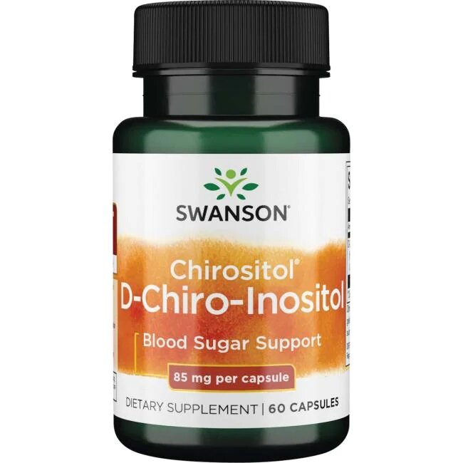 Swanson D-Chiro-Inositol 85mg 60 Capsules