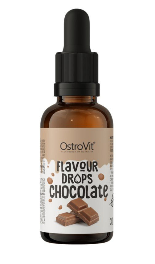 OstroVit Flavour Drops, Chocolate - 30ml.