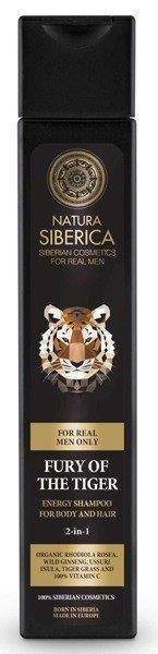 NATURA SIBERICA for Men energizing shampoo 2w1- Fury Of The Tiger 250 ml