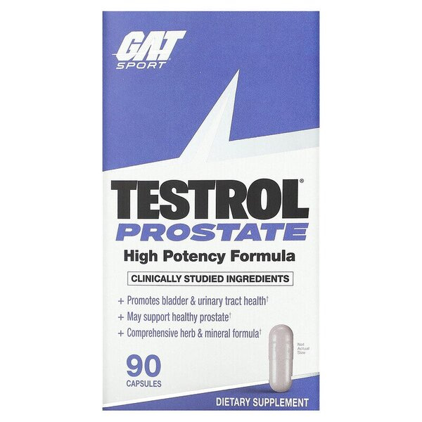 GAT Testrol Prostate Supplement for Men's Prostate Health 90 Caps