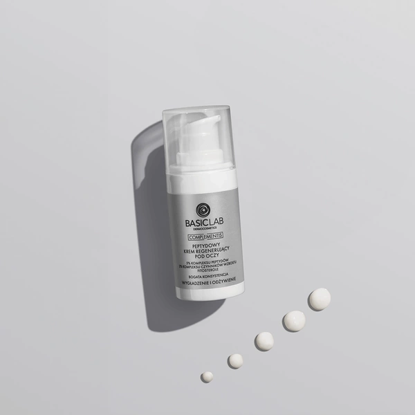BasicLab Complementis Peptydowy Regenerujący Krem pod Oczy 15ml