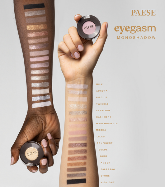 Paese Eyegasm Monoshadow Cień do Powiek Nr 13 Amber Metaliczny 1.5g