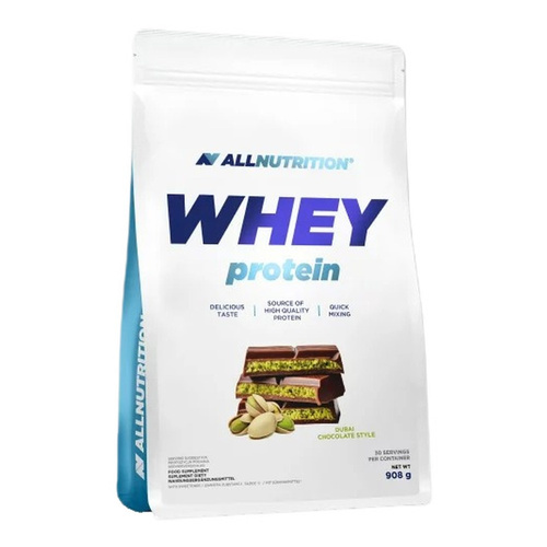 Allnutrition Whey Protein, Dubai Chocolate - 908g