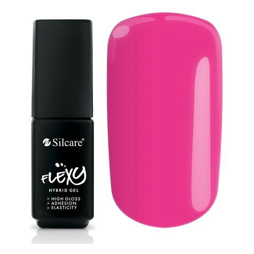 Silcare Flexy lakier hybrydowy UV/LED 10 Barbie Pink 4.5g