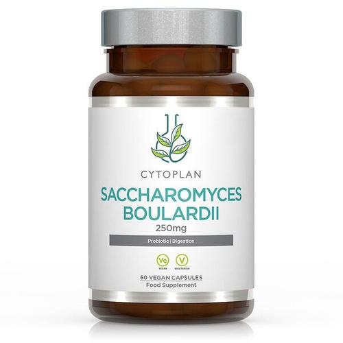 Cytoplan Saccharomyces Boulardii Probiotic Yeast for Digestive Support 60 Capsules