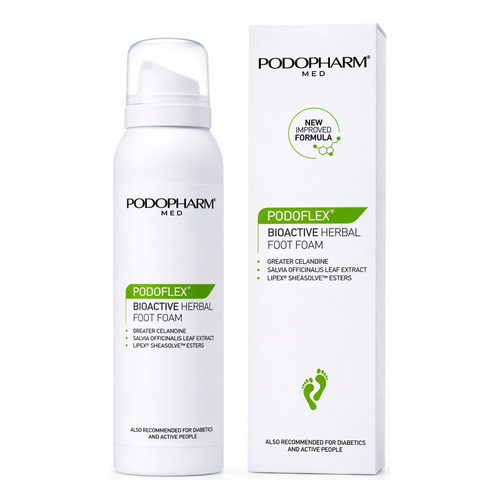 Podopharm Med Podoflex Bioaktywna Ziołowa Pianka Do Stóp 125ml