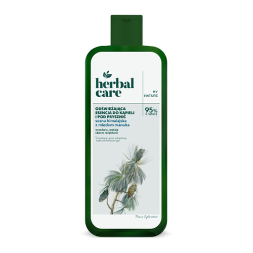 Herbal Care Odświeżająca Esencja do Kąpieli i Pod Prysznic Sosna Himalajska 400ml