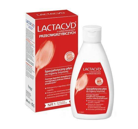 LACTACYD Płyn ginekologiczny przeciwgrzybiczy 200 ml