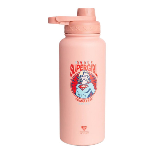 Bohtal Insulated Sports Bottle - DC Comics, Supergirl Drama Free - 960 ml.