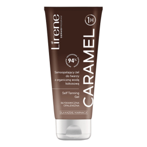 Lirene Perfect Tan Moisturizing Self-Tanning Face Gel Caramel 75ml