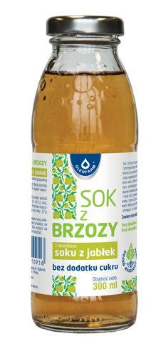 Oleofarm Birch Juice with Apple for Refreshment No Sugar 300ml