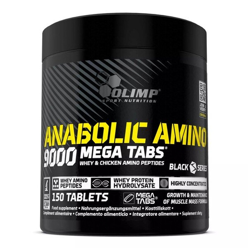 Olimp Anabolic Amino 9000 Mega Tabs for Muscle Mass 150 Tabs