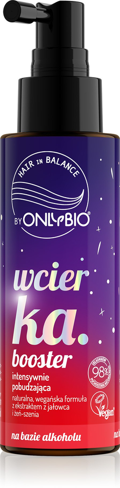 OnlyBio Hair in Balance Wcierka Booster Intensywnie Pobudzająca 100ml