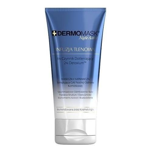 L'biotica Dermomask Night Active Maseczka Naprawcza na Noc Infuzja Tlenowa 30ml 