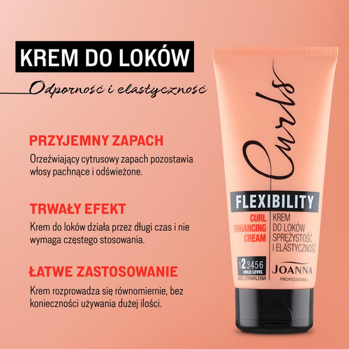 Joanna Professional Flexibility Krem do Loków Filtr UV 200g