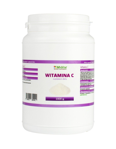 MyVita Witamina C Lewoskrętna w Proszku 1000 g