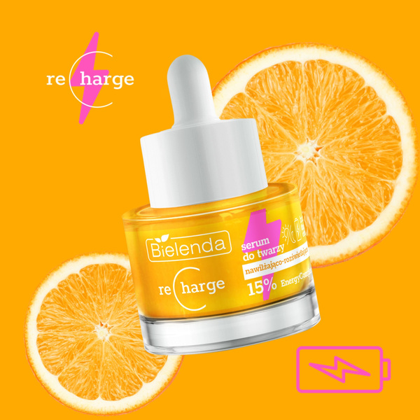 Bielenda Recharge Boost Moisturizing and Brightening Face Serum 30ml