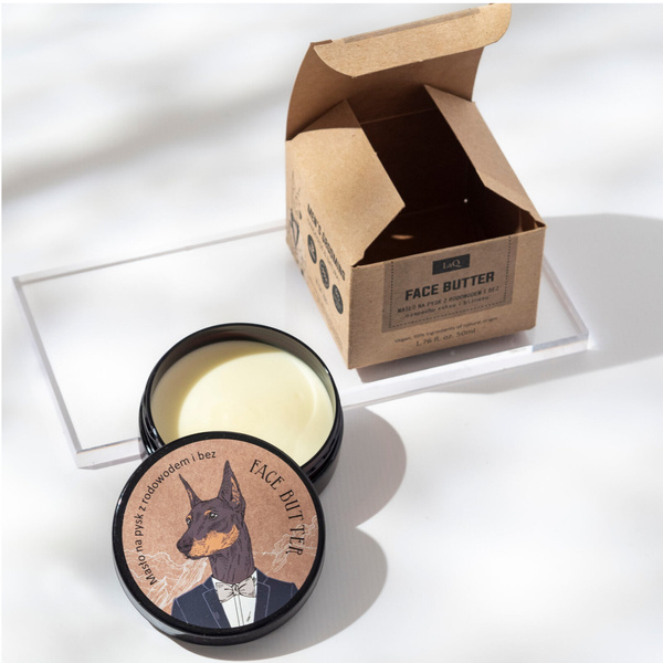 LaQ Doberman Masło do Twarzy z Pantenolem 50ml