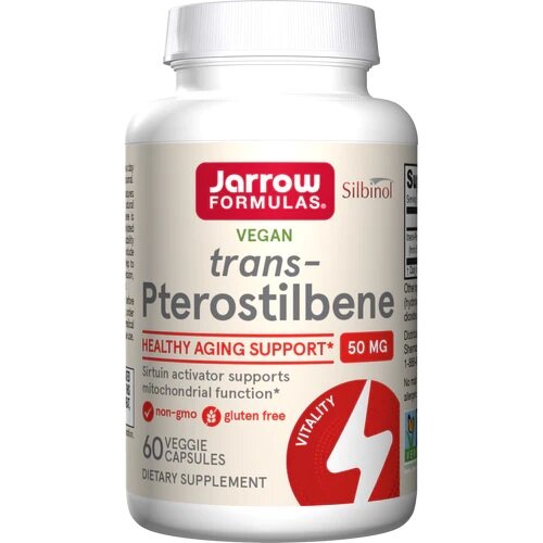 trans-Pterostilbene, 50mg - 60 vcaps