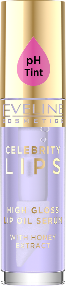 Eveline Celebrity Lips Tinted Oil Therapy Olejek Serum do Ust Nr 03 Violet 5ml