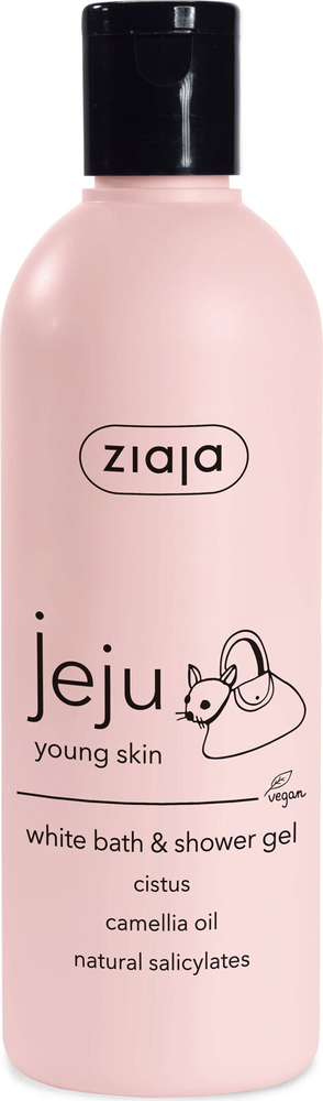 Ziaja Jeju Young Skin White Shower and Bath Gel with a Note of Mango Coconut Papaya 300ml