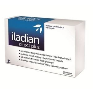 Iladian Direct Plus 10 tabs.