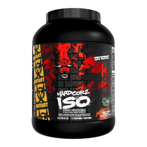 Mutant Iso Surge Whey Protein Isolate and Hydrolysate for Athletes Peanut Butter Chocolate 2270g