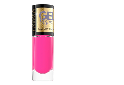Eveline Gel Laque Fast Dry Nail Polish Gel Effect without UV / LED Use No 128 8ml