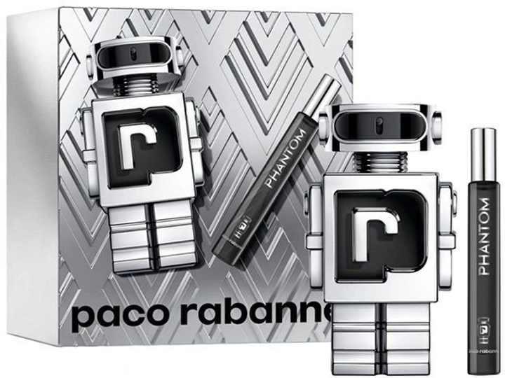 Paco Rabanne Phantom Gift Set 100ml EDT + 20ml EDT Set for Men 1 Piece