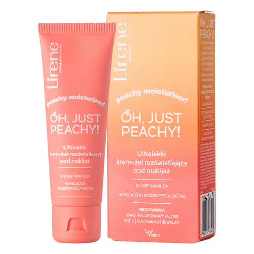 Lirene Oh Just Peachy Ultralight Illuminating Makeup Cream-Gel 50ml