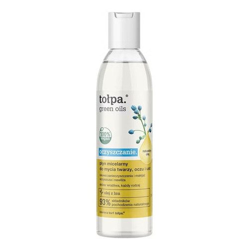 Tolpa Green Oils Cleansing Micellar Liquid for Makeup Removal 200ml